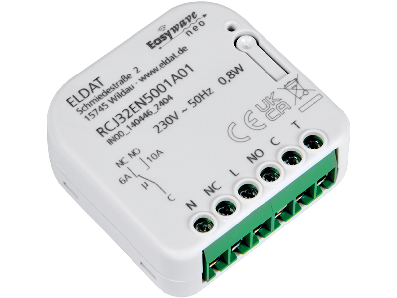 [RCJ32EN5001A01-K] RCJ32 Flush-mounted receiver 230 V potential-free